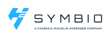 Logo Symbio, entreprise hydrogène Faurecia Michelin.