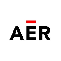 Logo AER EIFFAGE noir et rouge sur fond blanc